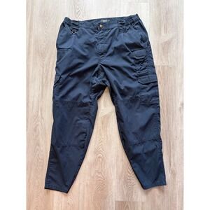 5.11 Tactical Mens 40x30 Navy Blue Ripstop Cargo Pants 74273 Performance Utility